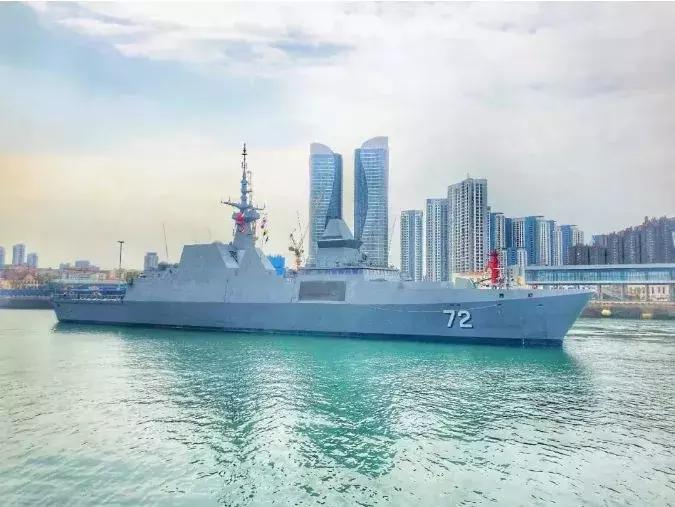 咸陽艦，中國(guó)海軍的驕傲，中國(guó)海軍咸陽艦，榮耀與驕傲的象征