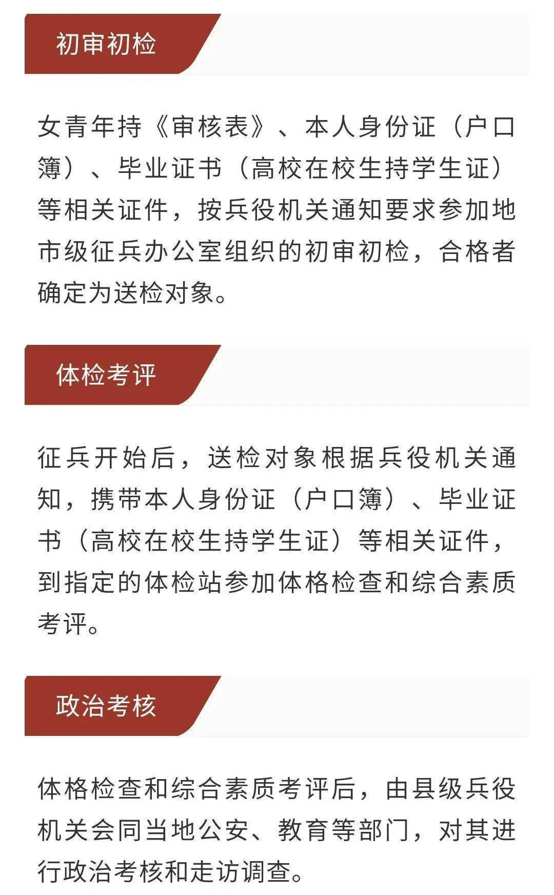 全國征兵網(wǎng)女兵體檢要求詳解，全國征兵網(wǎng)女兵體檢要求全面解析