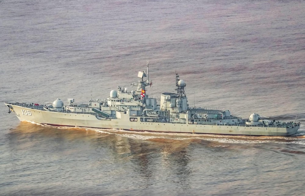揭秘，中國海軍艦艇改造新篇章——136艦改裝完畢后驚艷亮相，中國海軍艦艇改造揭秘，136艦改裝后驚艷亮相新篇章