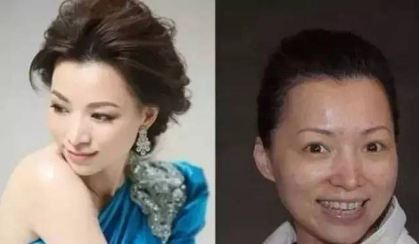明星素顏照片對比，真實之美與公眾視角的碰撞，明星素顏照片對比，真實之美與公眾視角下的碰撞