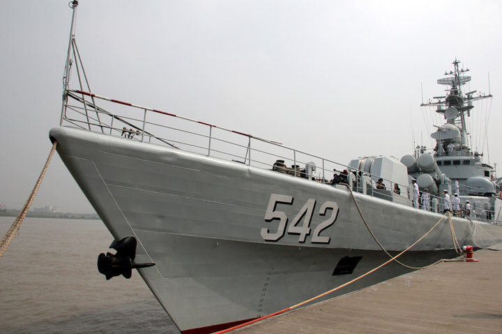 探索中國海軍的驕傲，542艦，中國海軍驕傲之星，探索傳奇的542艦