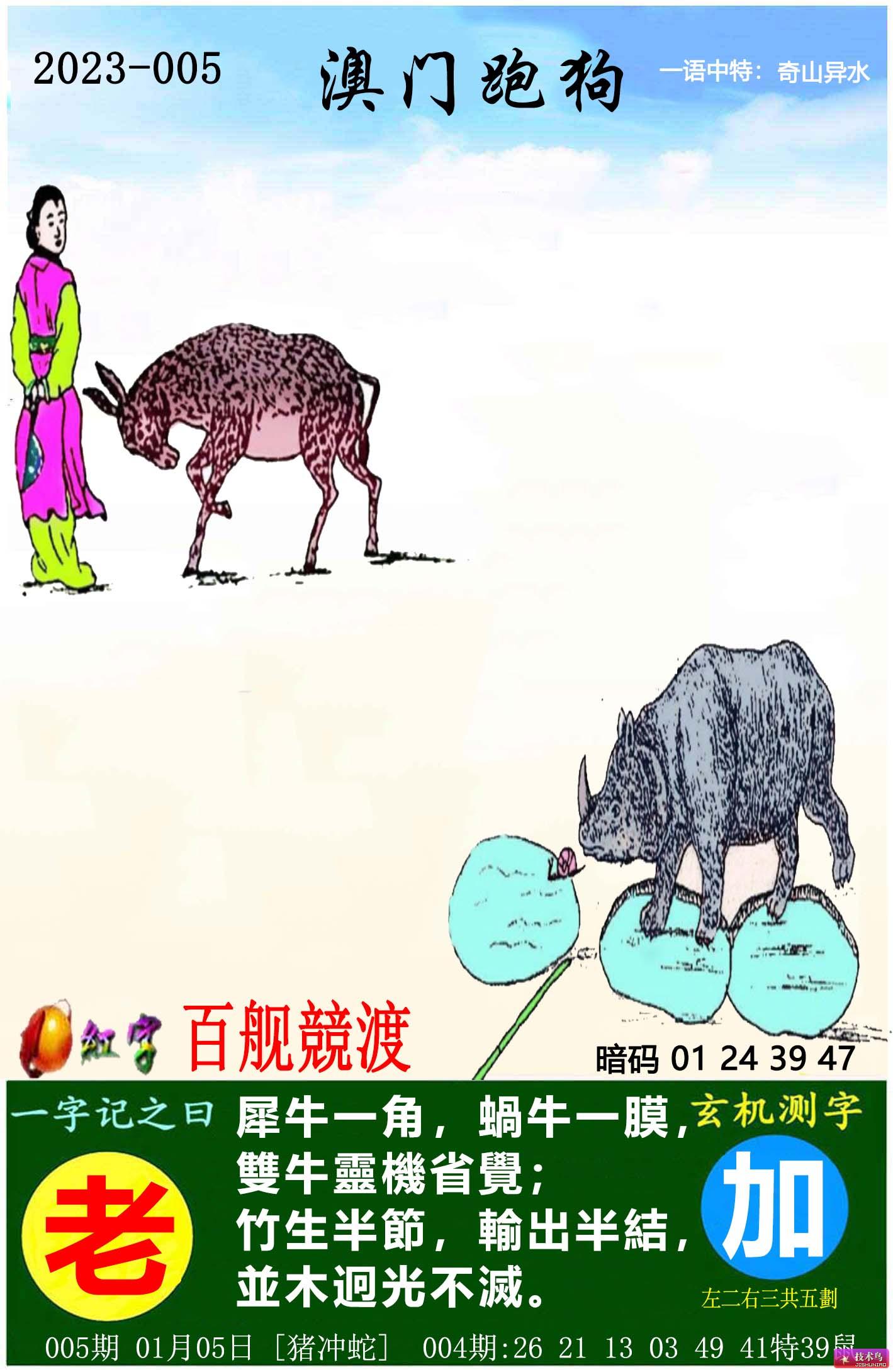 新澳跑狗圖2025年1月4號(hào)004期